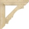 Ekena Millwork Balboa Slat Rough Sawn Bracket, Douglas Fir, 6"W x 34"D x 34"H BKT06X34X34BOA06RDF - alternate 4